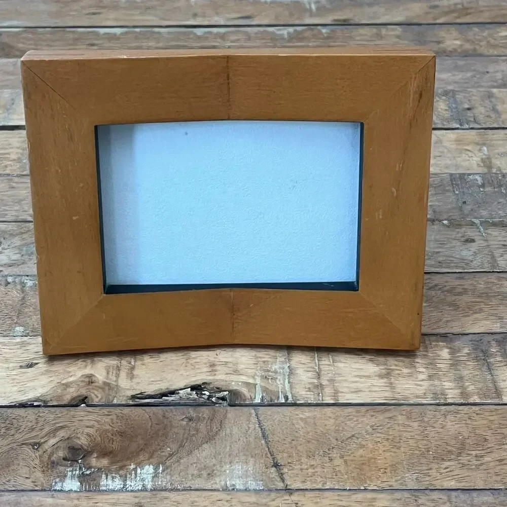 Smooth Wood Picture Frame 3.5 x 5 in Portrait and Landscape Minimalist Modern